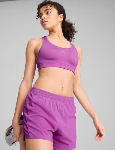 Puma Women's Running 4keeps Sports Bra In Pink