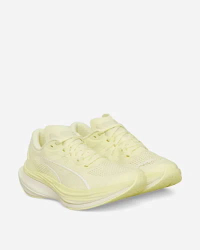 Puma Women S Deviate Nitro 3 Sneakers Gold Moon / Alpine In Yellow