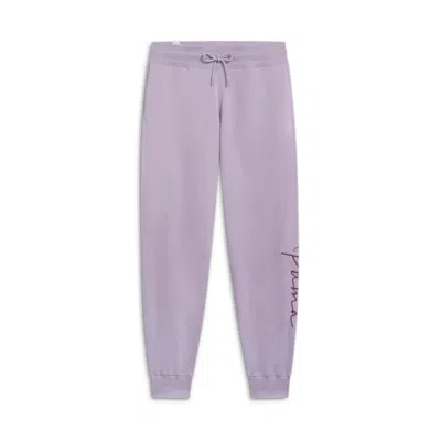 Puma Women's Script Logo Sweatpants In Multi