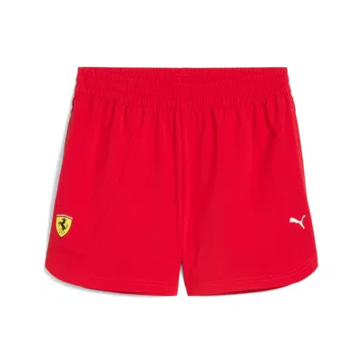 Puma Women's Scuderia Ferrari Woven Shorts