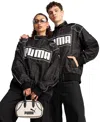 Puma Women's Seasonal Relaxed Racer Jacket In  Black