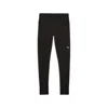 Puma Cloudspun High Waisted Full-length Tights In Black