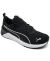 Puma Women's Soft Ride Harli Running Sneakers From Finish Line In Black