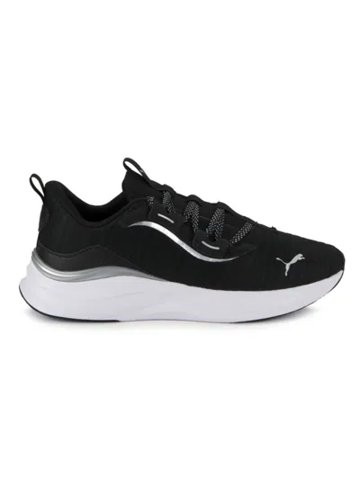 Puma Women's Softride Harmony Mesh Sneakers In Black