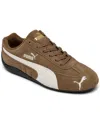 Puma Speedcat Archive Brown Sneakers With Side Logo In Suede Unisex In Brown