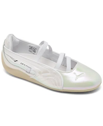 Puma Women's Speedcat Ballet Casual Sneakers From Finish Line In White