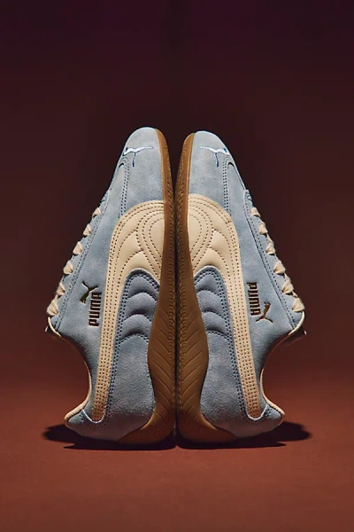 Puma Women's Speedcat Faded Suede Sneaker In Haute Tropic/alpine Snow, Women's At Urban Outfitters