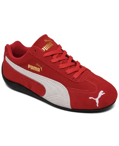 Puma Women's Speedcat Og Casual Sneakers From Finish Line In Red
