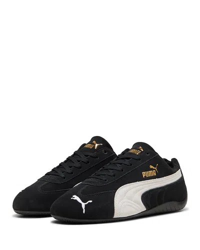 Puma Speedcat Og Logo Detailed Sneakers In Black