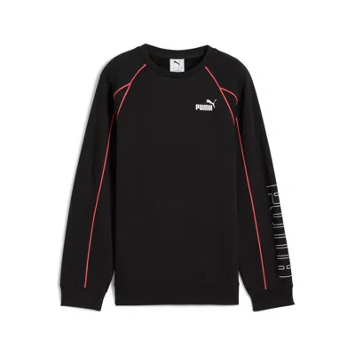 Puma Women's Sport Crew Sweatshirt In Black