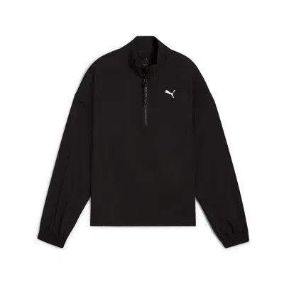 Puma Women's Strong Woven Jacket In Black