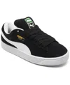 Puma Women's Suede Xl Casual Sneakers From Finish Line In Black