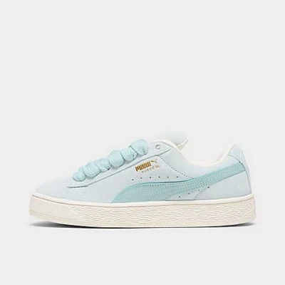 Puma Women's Suede Xl Skate Casual Shoes In Dewdrop/warm White