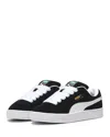 Puma Unisex Suede Xl Sneakers In  Black- White