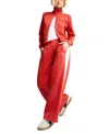 Puma T7 Low Rise Track Pants Women In Red Fire
