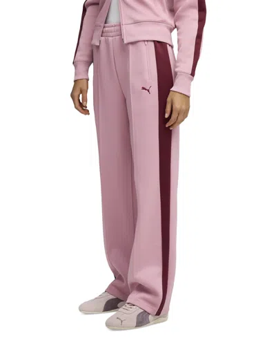 PUMA WOMEN'S T7 ALWAYS ON STRAIGHT-FIT TRACK PANTS