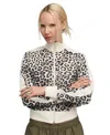 Puma T7 Leo Luxe Women's All-over Print Short Track Jacket In Multi