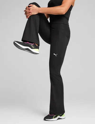 Puma Women's Tad Essentials Bootcut Pants In Black