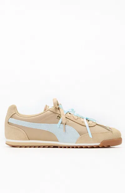 Puma Women's Tan Arizona Bow Sneakers In Brown