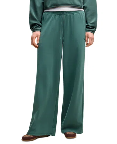 Puma Women's Tech Sense Wide-leg Pants In Green