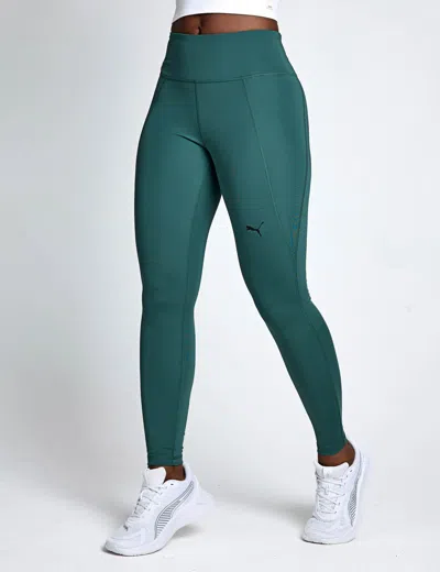 Puma Women's Train All Day Essentials Tights In Green