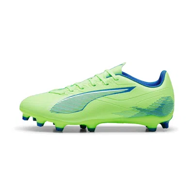 Puma Ultra 5 Play Firm Ground/artificial Ground Women's Soccer Cleats Shoes In Fizzy Apple- White-bluemazing