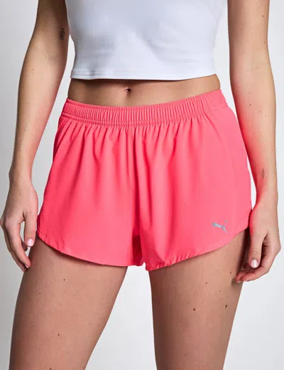 Puma Women's Velocity 3" Running Shorts In Pink