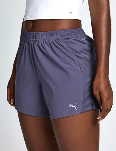 Puma Women's Velocity 5" Running Shorts In Purple