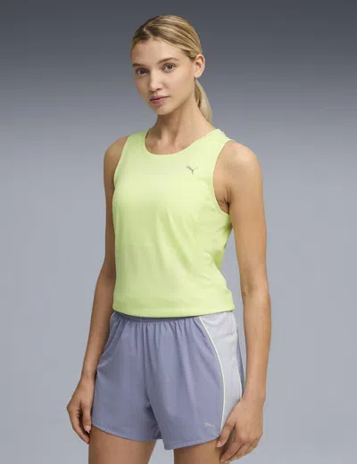 Puma Women's Velocity Running Tank In Green