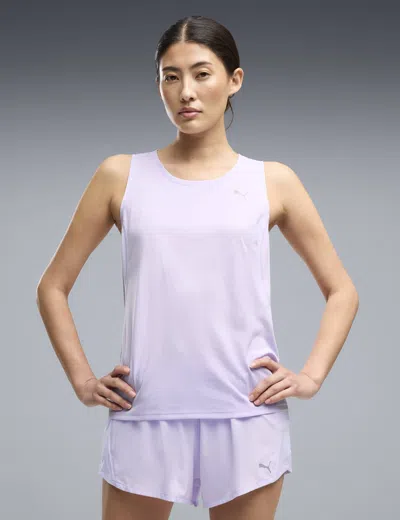 Puma Women's Velocity Running Tank In Purple