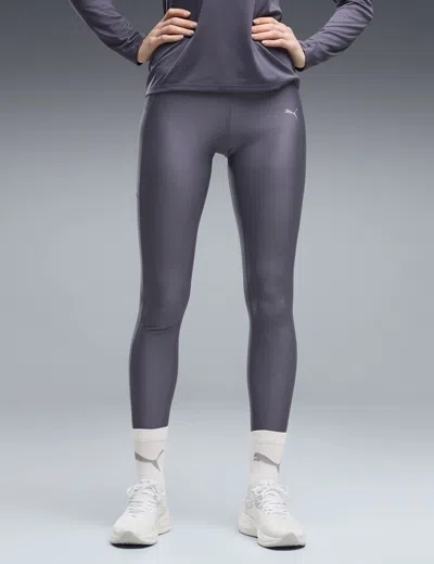 Puma Women's Velocity Running Tights In Purple