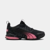 Puma Women's Voltaic Evo Running Shoes In  Black/magic Rose