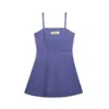Puma Wardrobe Ess Bright Lights Nyc Women's Flared Short Dress In Multi