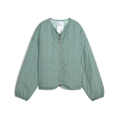 Puma Women's Wardrobe Essentials Relaxed Reversible Liner Jacket In Multi