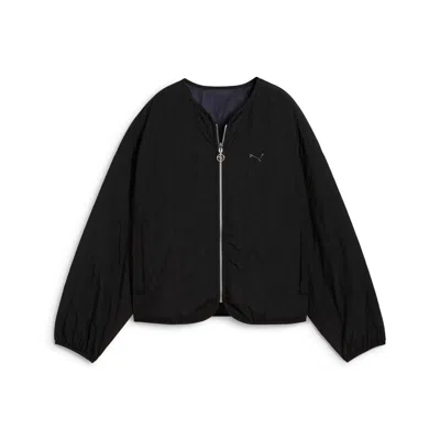 Puma Women's Wardrobe Essentials Relaxed Reversible Liner Jacket
