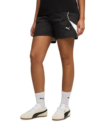 Puma Women's Woven Sport Shorts In Black