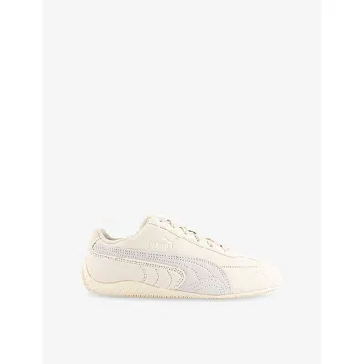 PUMA WOMENS ALPINE SNOW SPEEDCAT OG SUEDE LOW-TOP TRAINERS