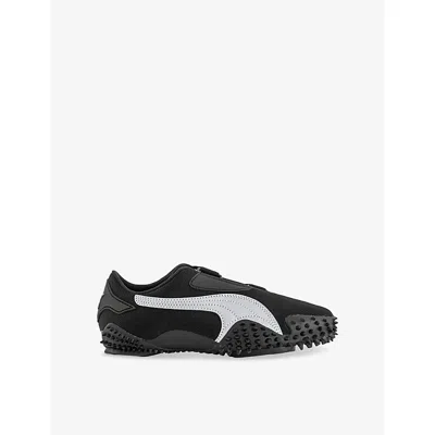Puma Womens Black Silver Mostro Og Woven Low-top Trainers