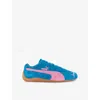 Puma Womens Blue Pink Speedcat Og Suede Low-top Trainers