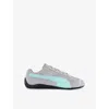 Puma Womens Os Grey Echo Electric Pe Speedcat Og Suede Low-top Trainers