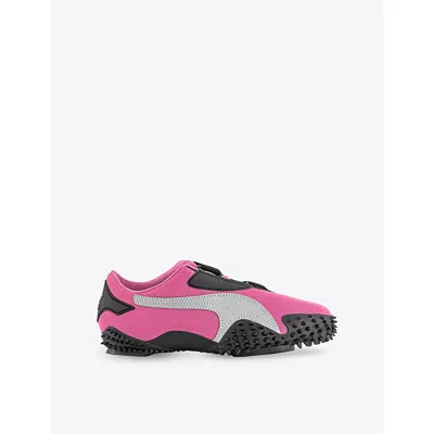 Puma Womens Posie Pink Mostro Og Woven Low-top Trainers