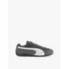 Puma 'speedcat' Grey Low Top Sneakers With Logo Patch On The Tongue And Formstrip Logo Detail On The Side In Gray