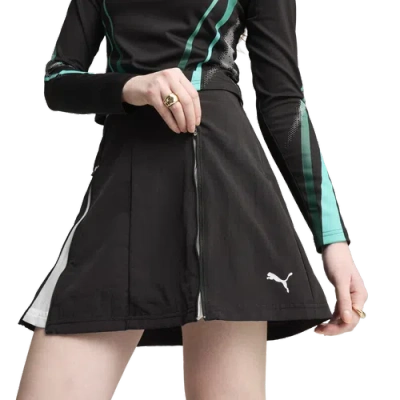 Puma Womens  Dare To Zip-off Woven Skirt In Black
