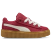 Puma X Fenty Phatty Corduroy Creeper Sneaker In Red And White In White/red