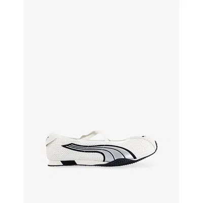 Puma Women S H-street Ballet Sneakers Warm In White