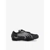 Puma Womens Mostro Og Woven Low-top Trainers Metallic Black Silver