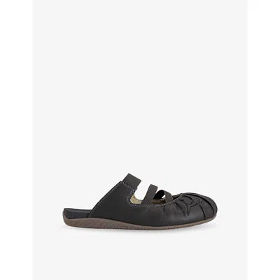 Puma Womens  Speedcat Ballet Leather Mules In Espresso Bean Haute Coff