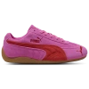 Puma Womens Pink Red Speedcat Og Suede Low-top Trainers In Glowing Red/pink Pixel