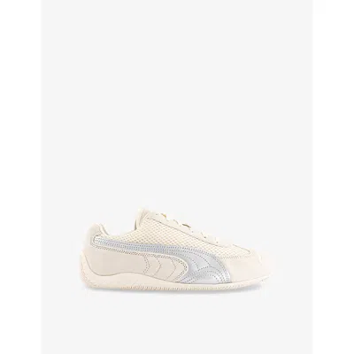 PUMA WOMENS PUMA SPEEDCAT OG WOVEN LOW-TOP TRAINERS