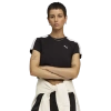 Puma Womens  T7 Baby Tee In Black